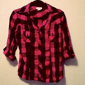 NWOT. Madrag Black And Dark Pink.
